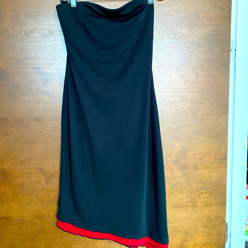 Strapless dress